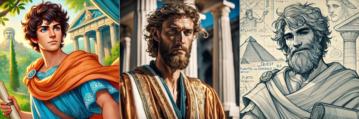 Discover the Young Plato: The Untold Story of His Quest for Atlantis